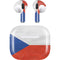 Czech Republic Flag Distressed Apple AirPods (3rd Gen 2021) Skin